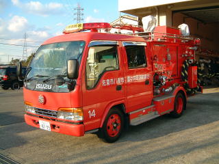 消防ポンプ自動車(酒々井ポンプ1)